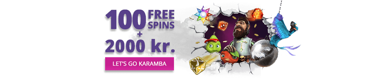 Casinokampanj med bonus och free spins